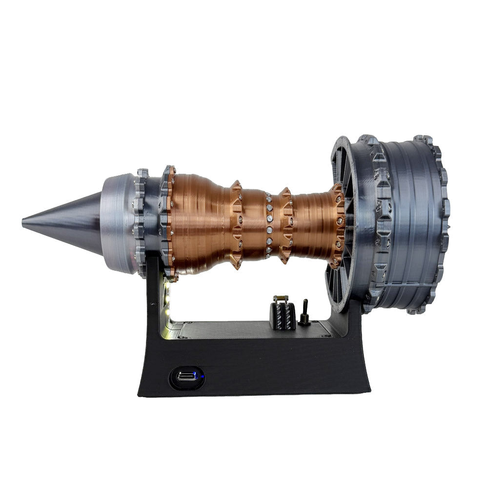 Verancy TR900 Turbofan engine model (25cm / 10in) flagship version Diy Kits